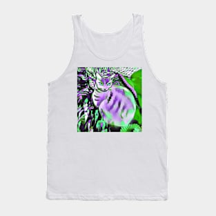 Patchwork cat 9 Tank Top